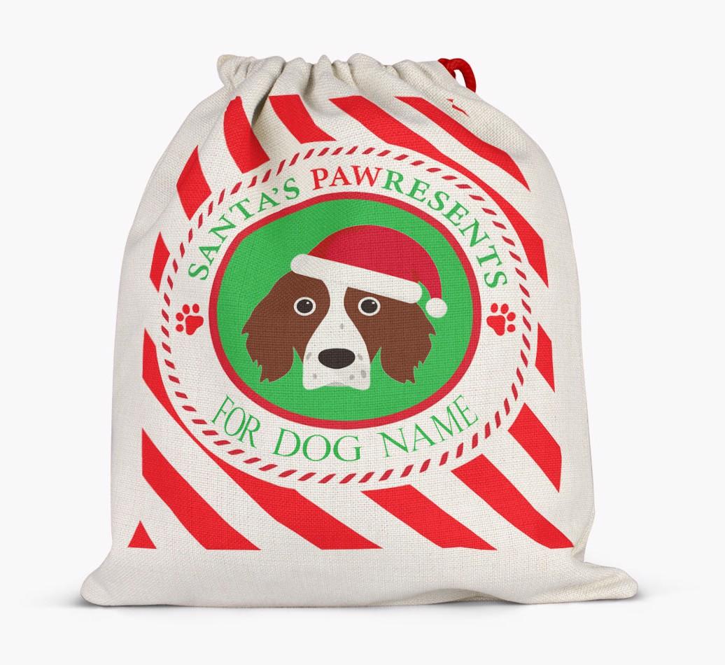 Santa Sack 'Pawresents' - Personalized for Your {breedFullName}