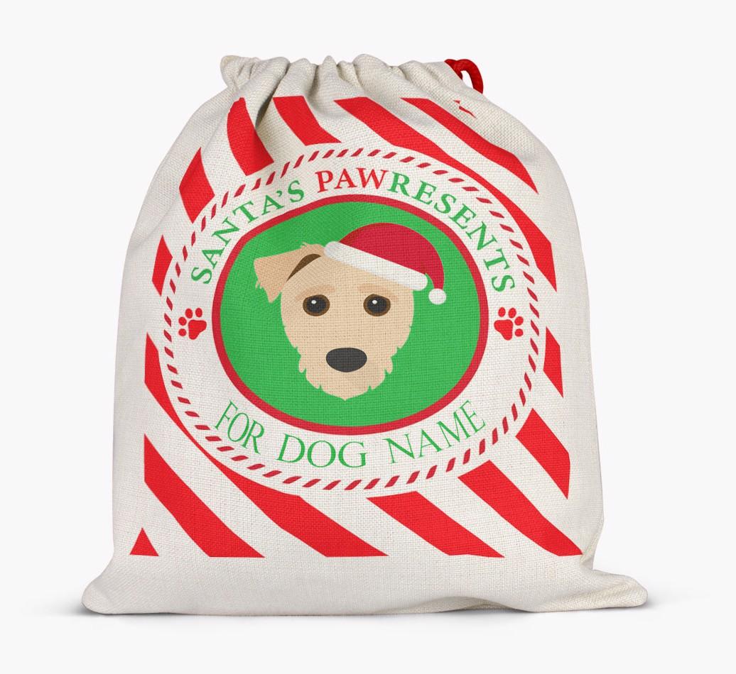 Santa Sack 'Pawresents' - Personalized for Your {breedFullName}