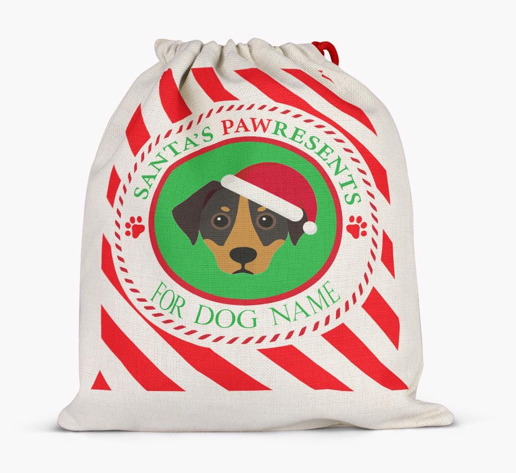 Santa Sack 'Pawresents' - Personalized for Your {breedFullName}