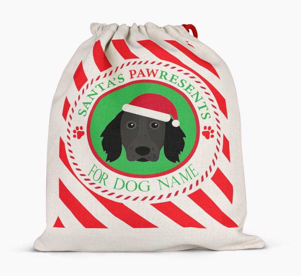 Santa Sack 'Pawresents' - Personalized for Your {breedFullName}