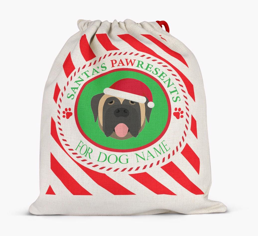 Santa Sack 'Pawresents' - Personalized for Your {breedFullName}