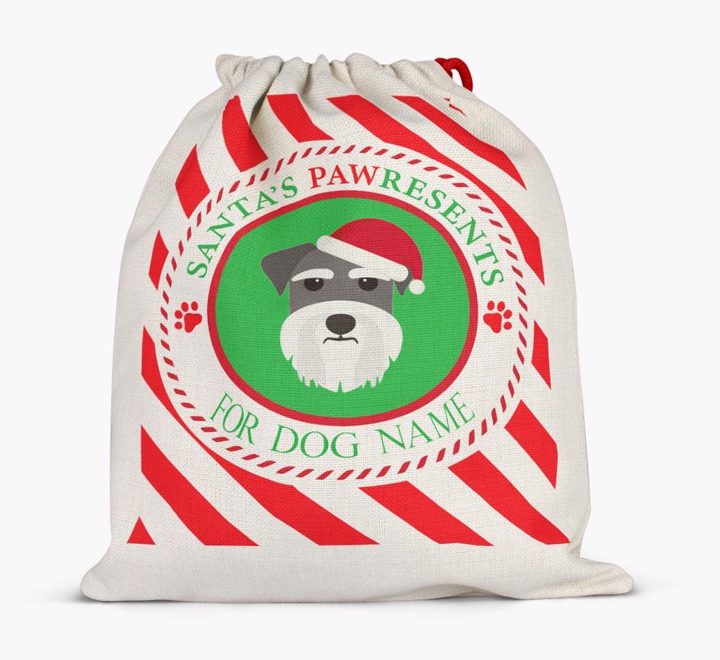 Santa Sack 'Pawresents' - Personalized for Your {breedFullName}