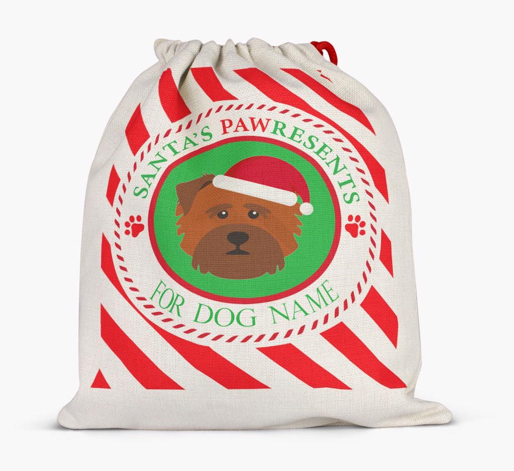 Santa Sack 'Pawresents' - Personalized for Your {breedFullName}