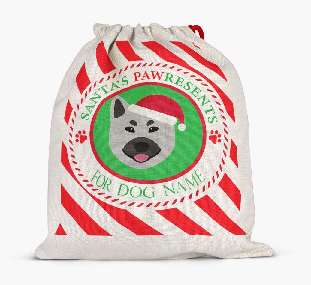 Santa Sack 'Pawresents' - Personalised for Your {breedFullName}