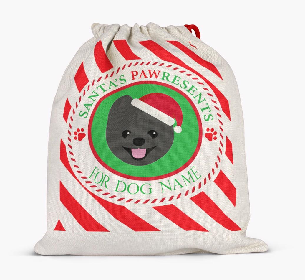 Santa Sack 'Pawresents' - Personalized for Your {breedFullName}