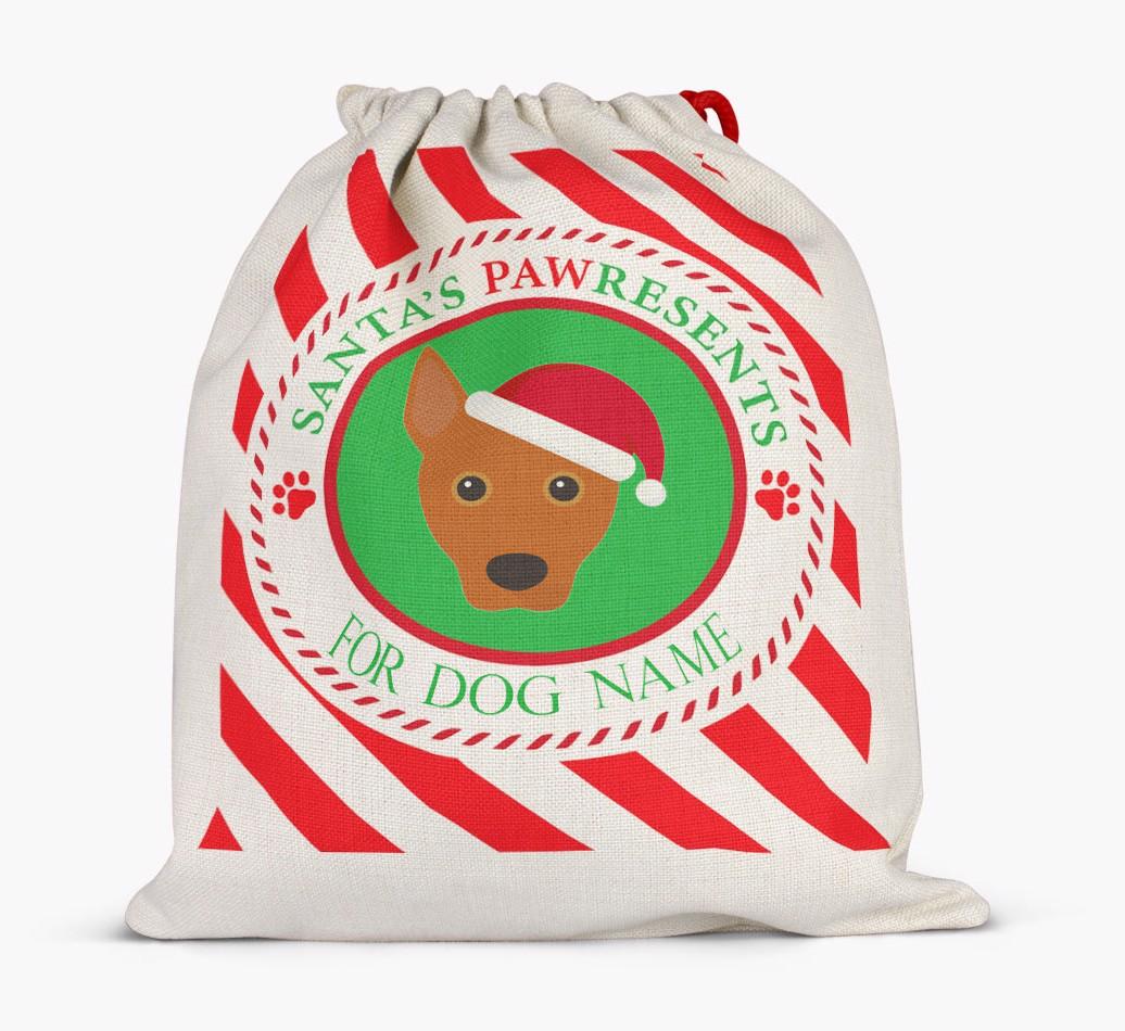 Santa Sack 'Pawresents' - Personalized for Your {breedFullName}