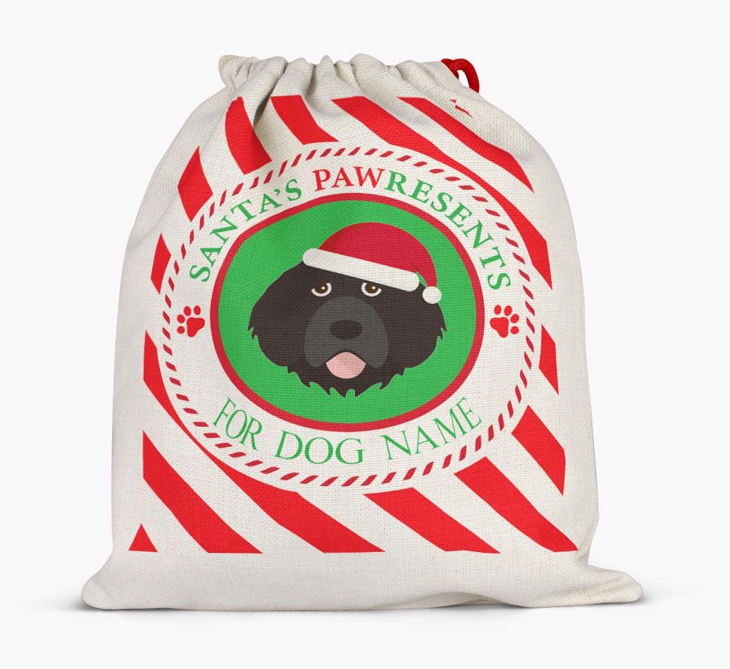 Santa Sack 'Pawresents' - Personalized for Your {breedFullName}