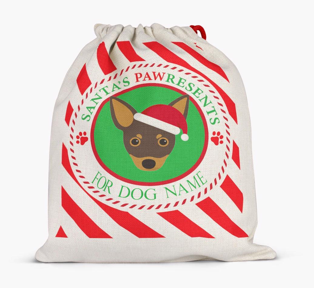 Santa Sack 'Pawresents' - Personalized for Your {breedFullName}