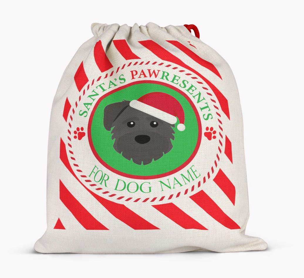 Santa Sack 'Pawresents' - Personalized for Your {breedFullName}