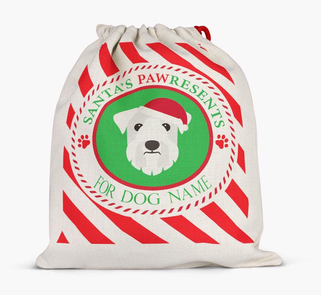Santa Sack 'Pawresents' - Personalized for Your {breedFullName}