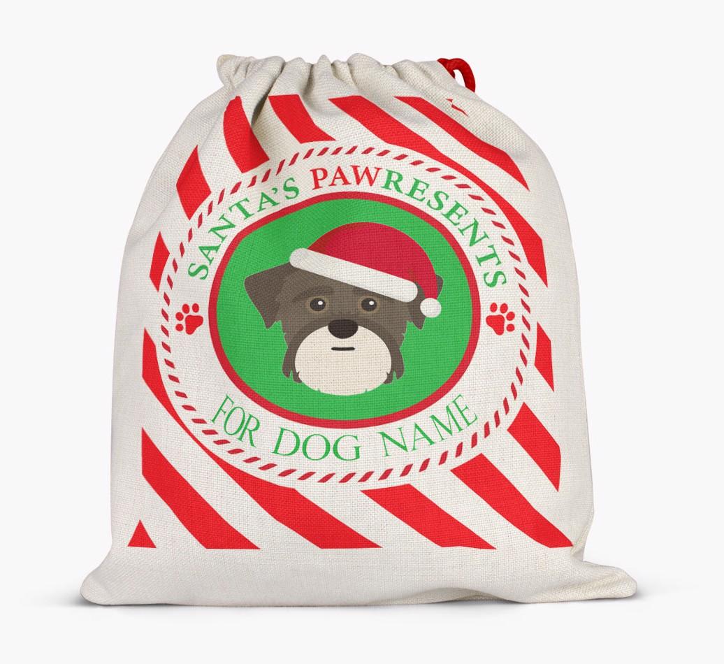 Santa Sack 'Pawresents' - Personalized for Your {breedFullName}