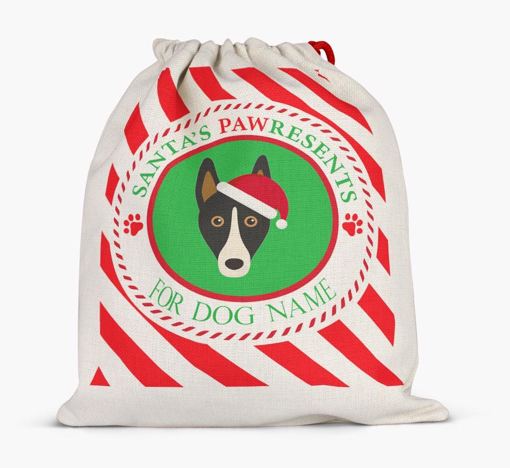 Santa Sack 'Pawresents' - Personalized for Your {breedFullName}