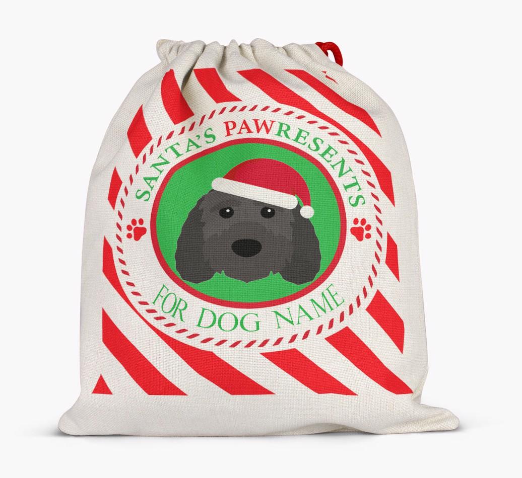 Santa Sack 'Pawresents' - Personalized for Your {breedFullName}