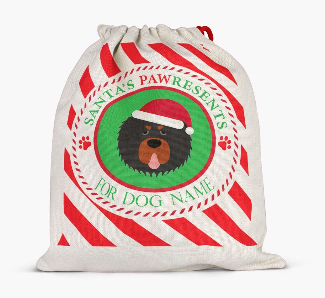 Santa Sack 'Pawresents' - Personalized for Your {breedFullName}