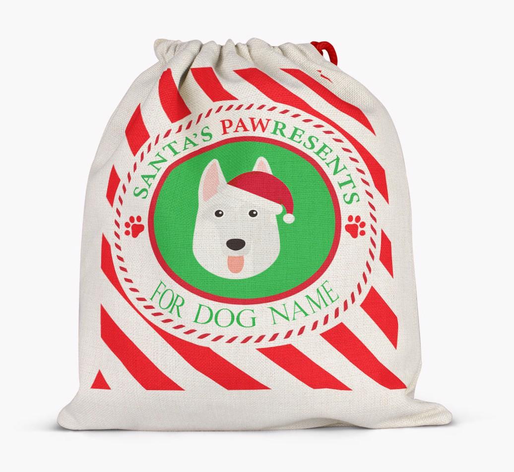 Santa Sack 'Pawresents' - Personalized for Your {breedFullName}
