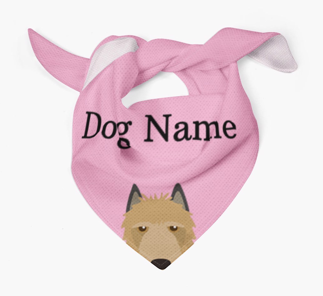 Personalised Dog Bandana with Peeking Yappicons for {dogsName}
