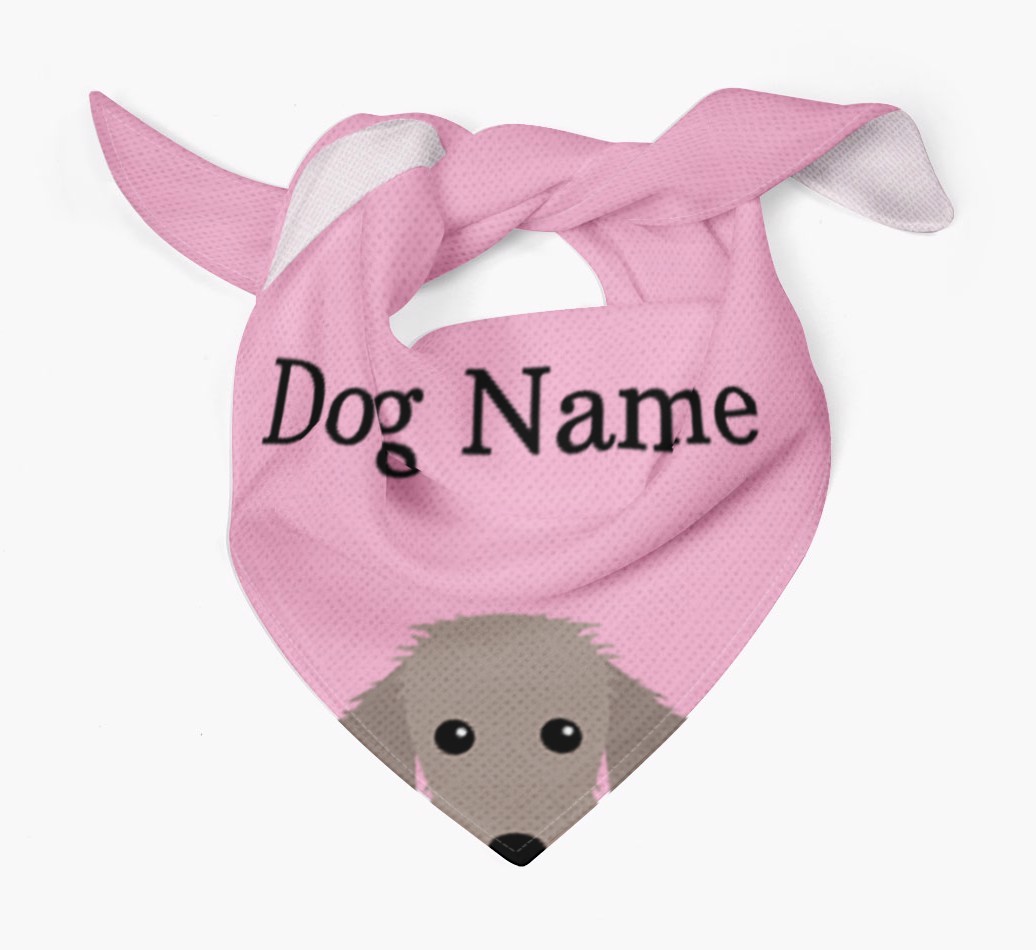Personalized Dog Bandana with Peeking Yappicons for {dogsName}