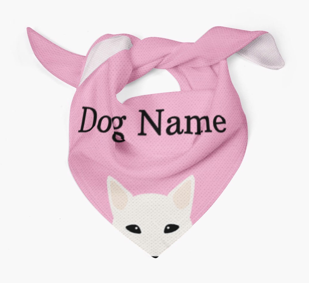 Personalized Dog Bandana with Peeking Yappicons for {dogsName}