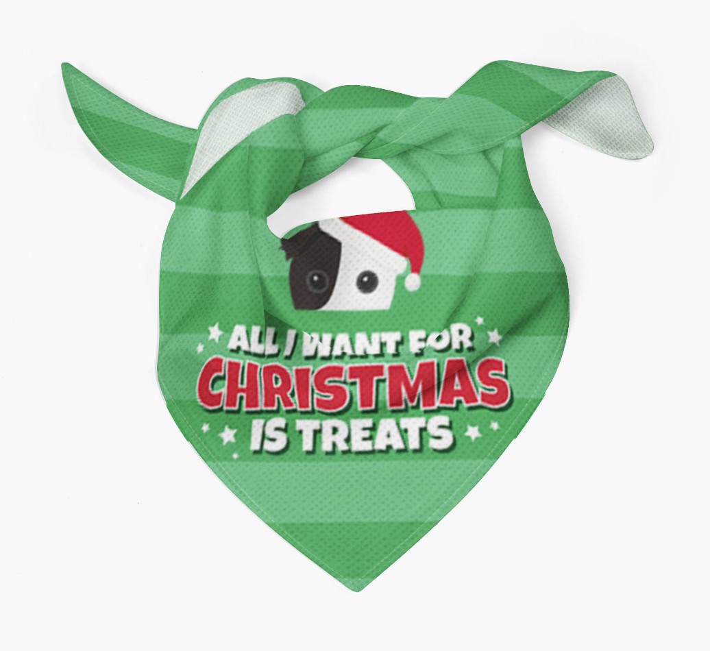 'All I Want for Christmas' - Personalized {breedFullName} Bandana