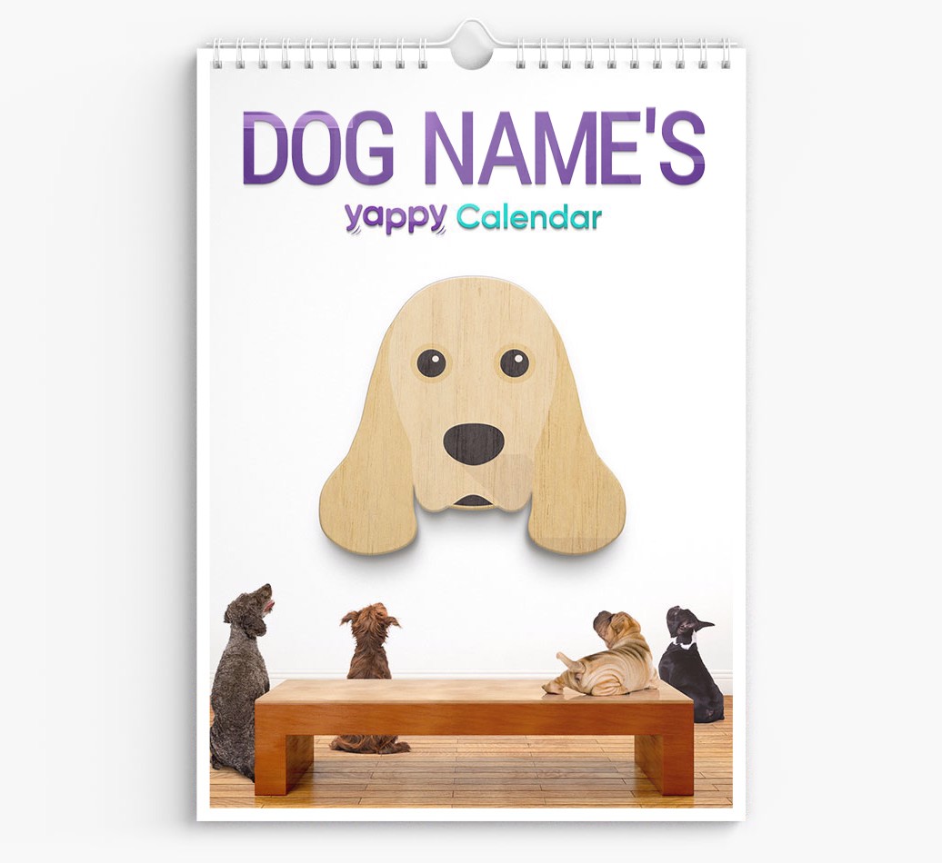 Personalised {dogsName}'s 2025 Calendar