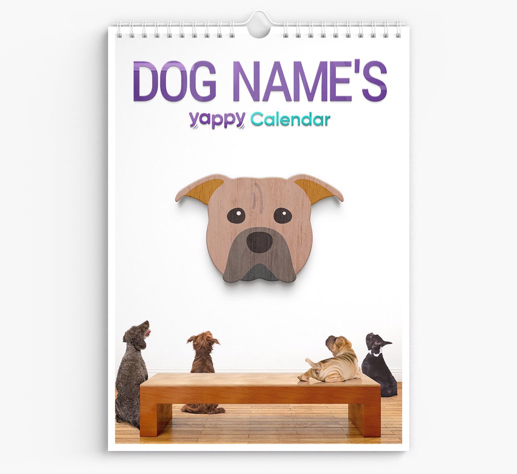 Personalised {dogsName}'s 2025 Calendar