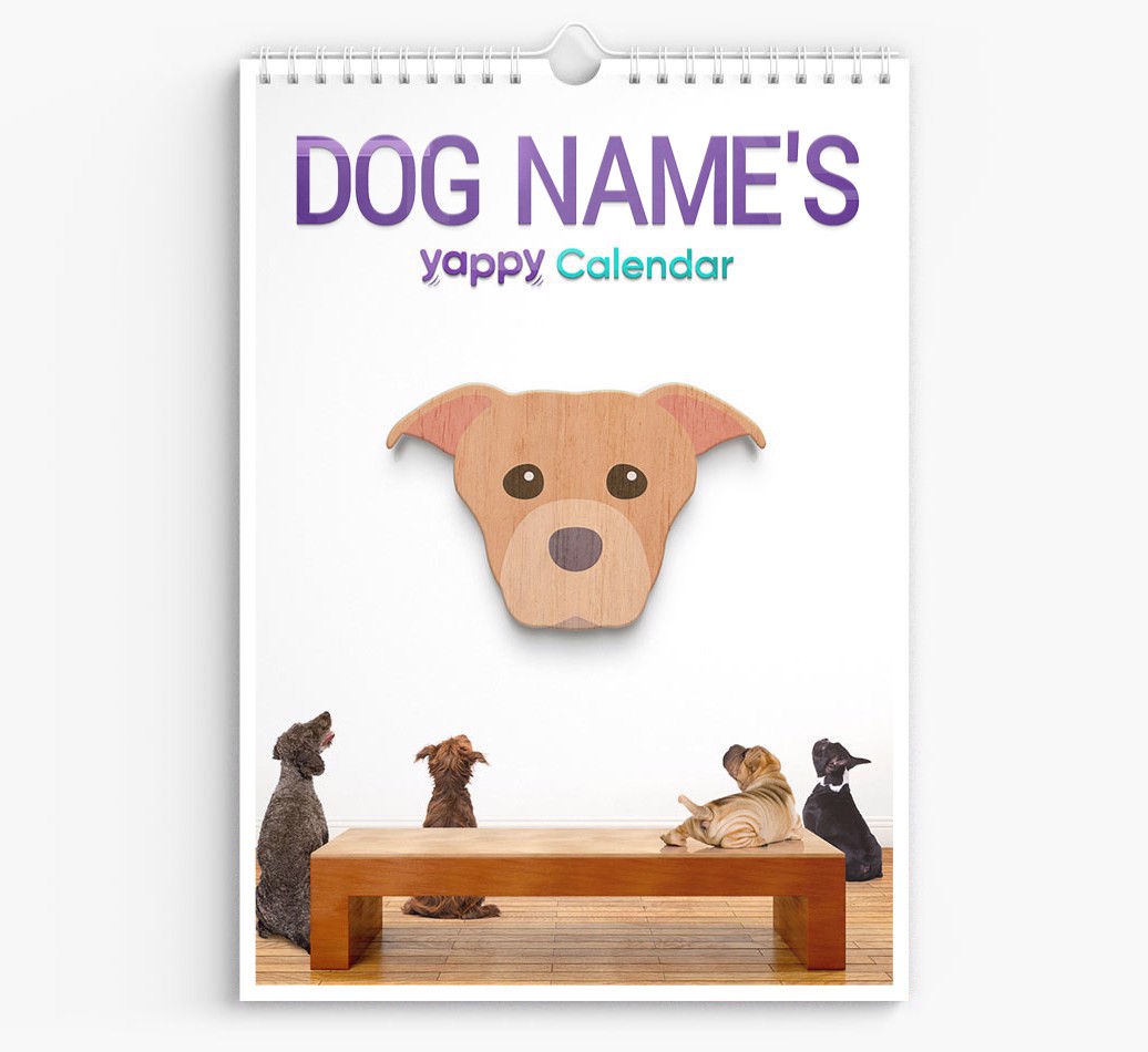 Personalised {dogsName}'s 2025 Calendar