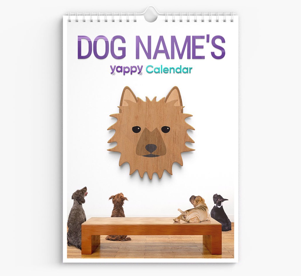 Personalised {dogsName}'s 2025 Calendar