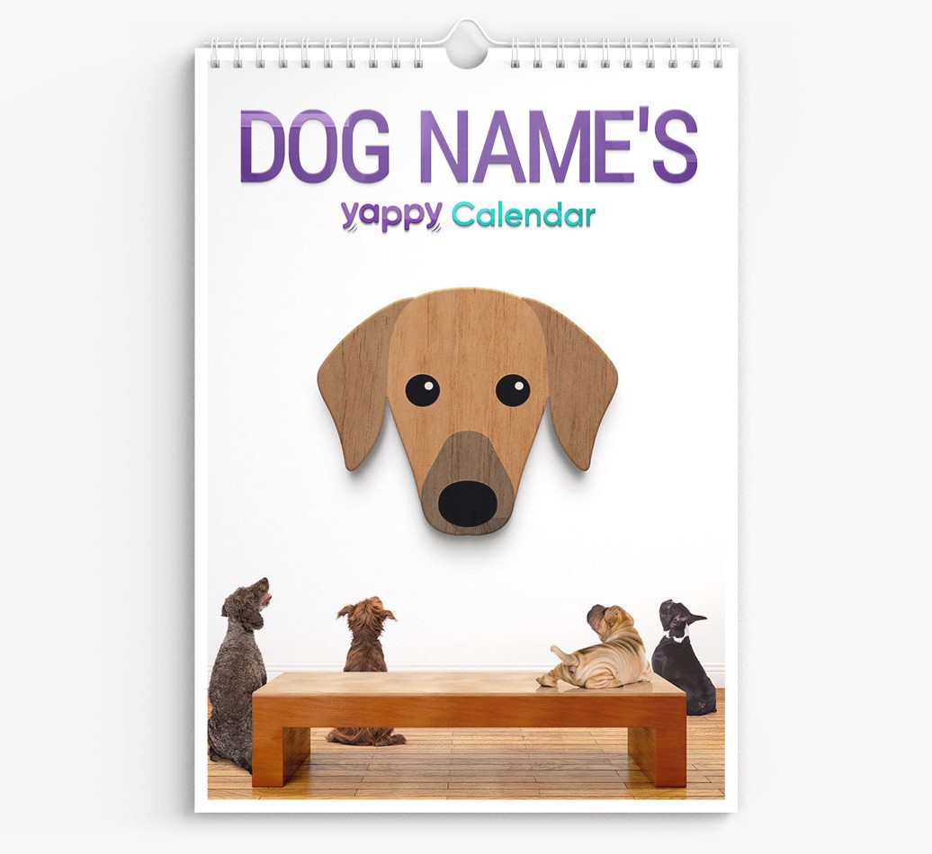 Personalised {dogsName}'s 2025 Calendar