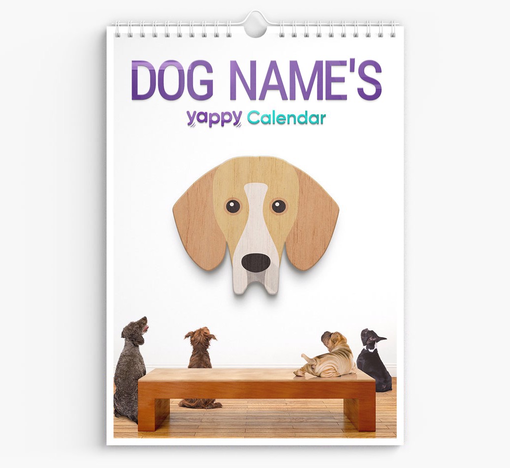 Personalised {dogsName}'s 2025 Calendar