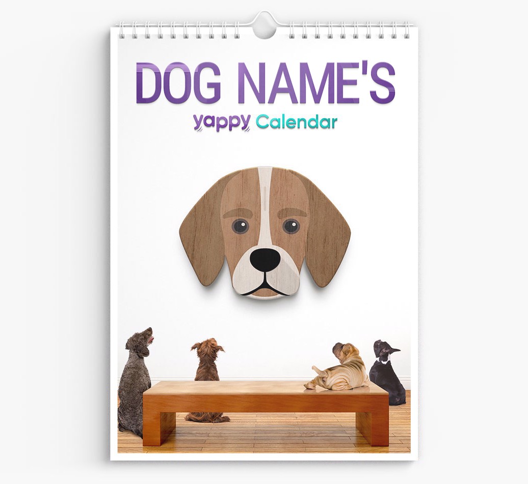 Personalised {dogsName}'s 2025 Calendar