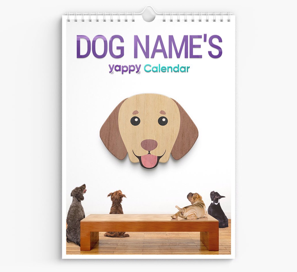Personalised {dogsName}'s 2025 Calendar