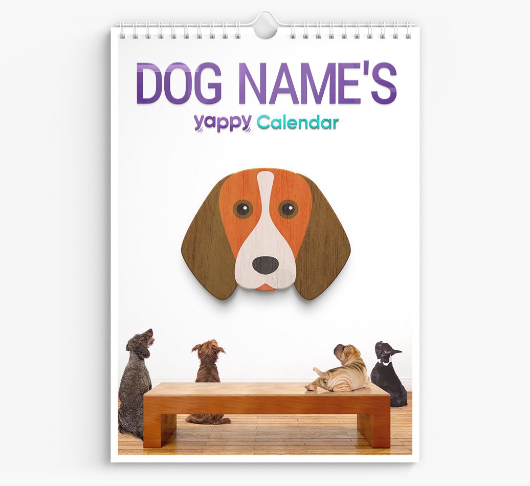 Personalised {dogsName}'s 2025 Calendar