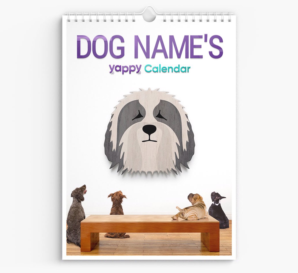 Personalised {dogsName}'s 2025 Calendar