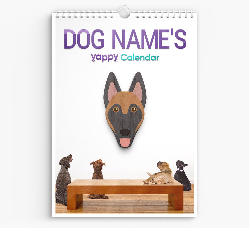 Personalised {dogsName}'s 2025 Calendar