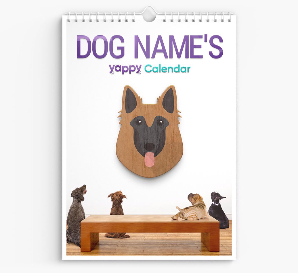 Personalised {dogsName}'s 2025 Calendar