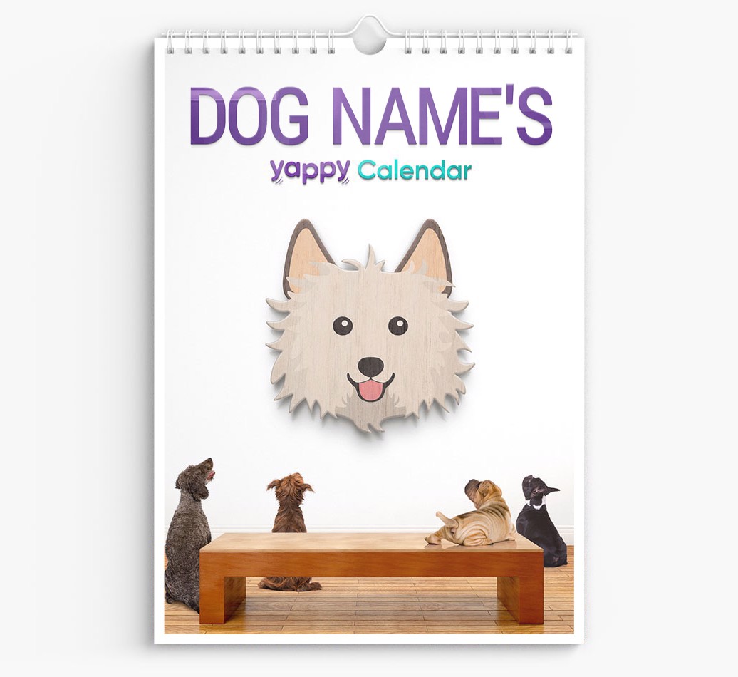 Personalised {dogsName}'s 2025 Calendar