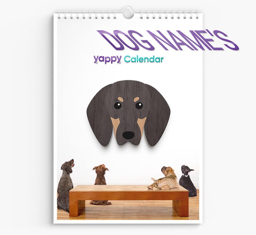 Personalised {dogsName}'s 2025 Calendar