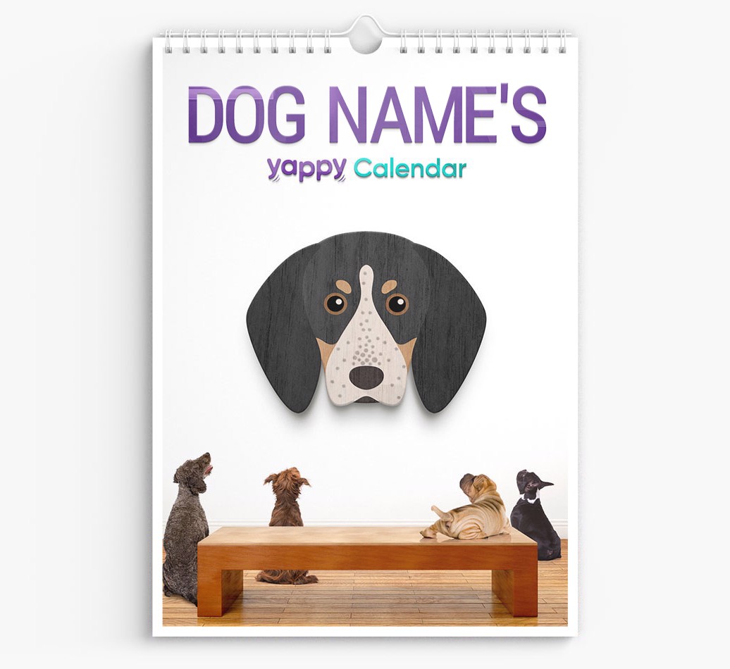 Personalised {dogsName}'s 2025 Calendar