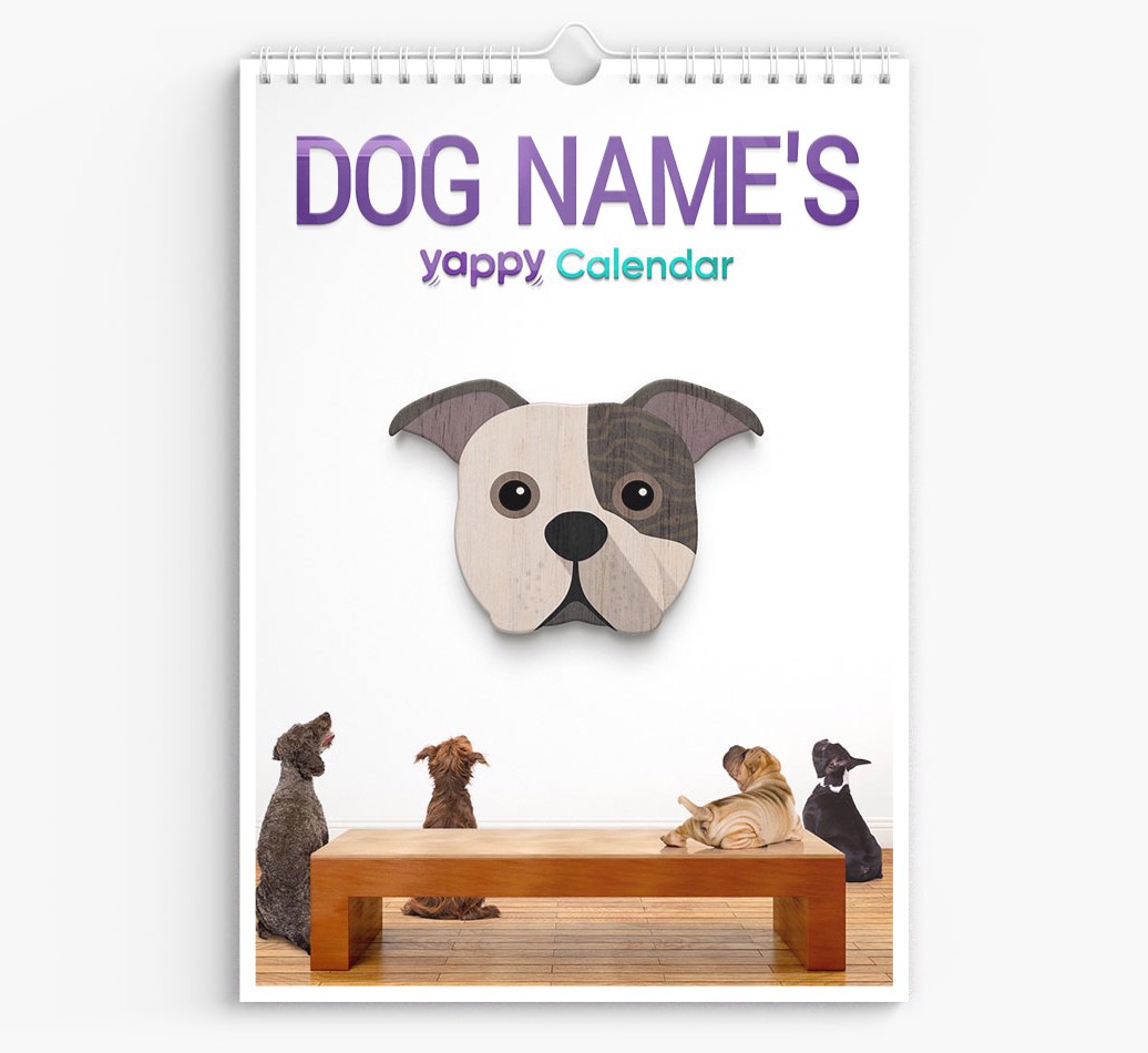Personalised {dogsName}'s 2025 Calendar