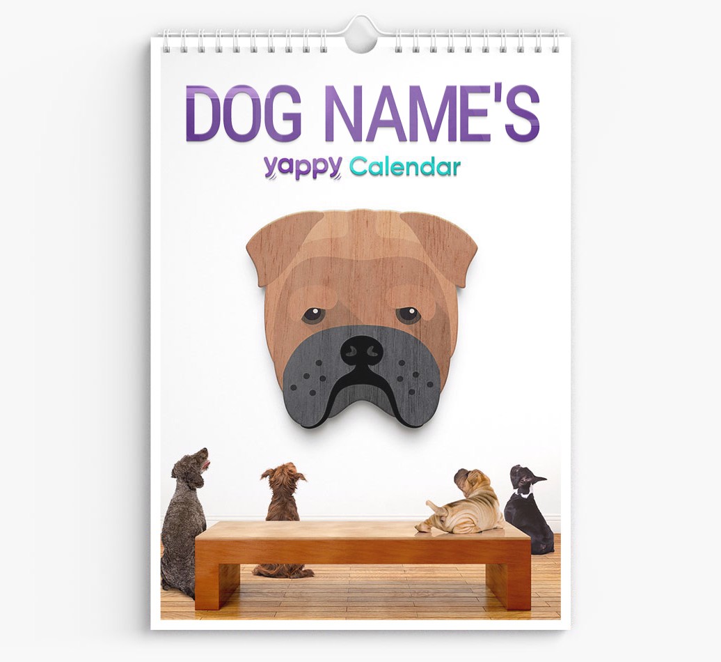 Personalised {dogsName}'s 2025 Calendar