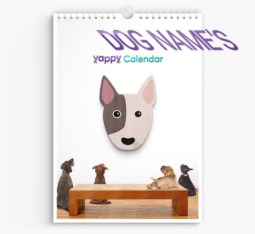 Personalised {dogsName}'s 2025 Calendar