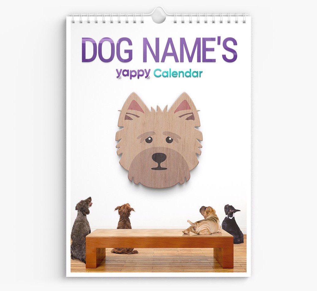 Personalised {dogsName}'s 2025 Calendar