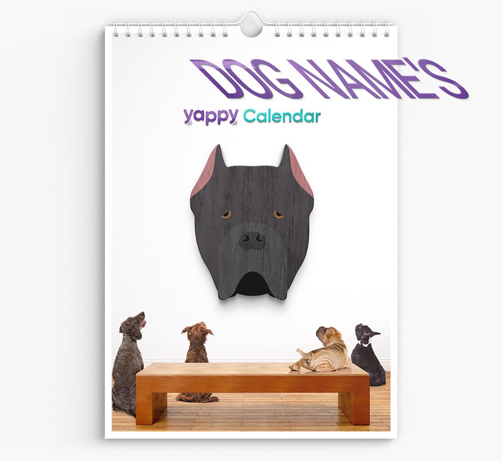 Personalised {dogsName}'s 2025 Calendar