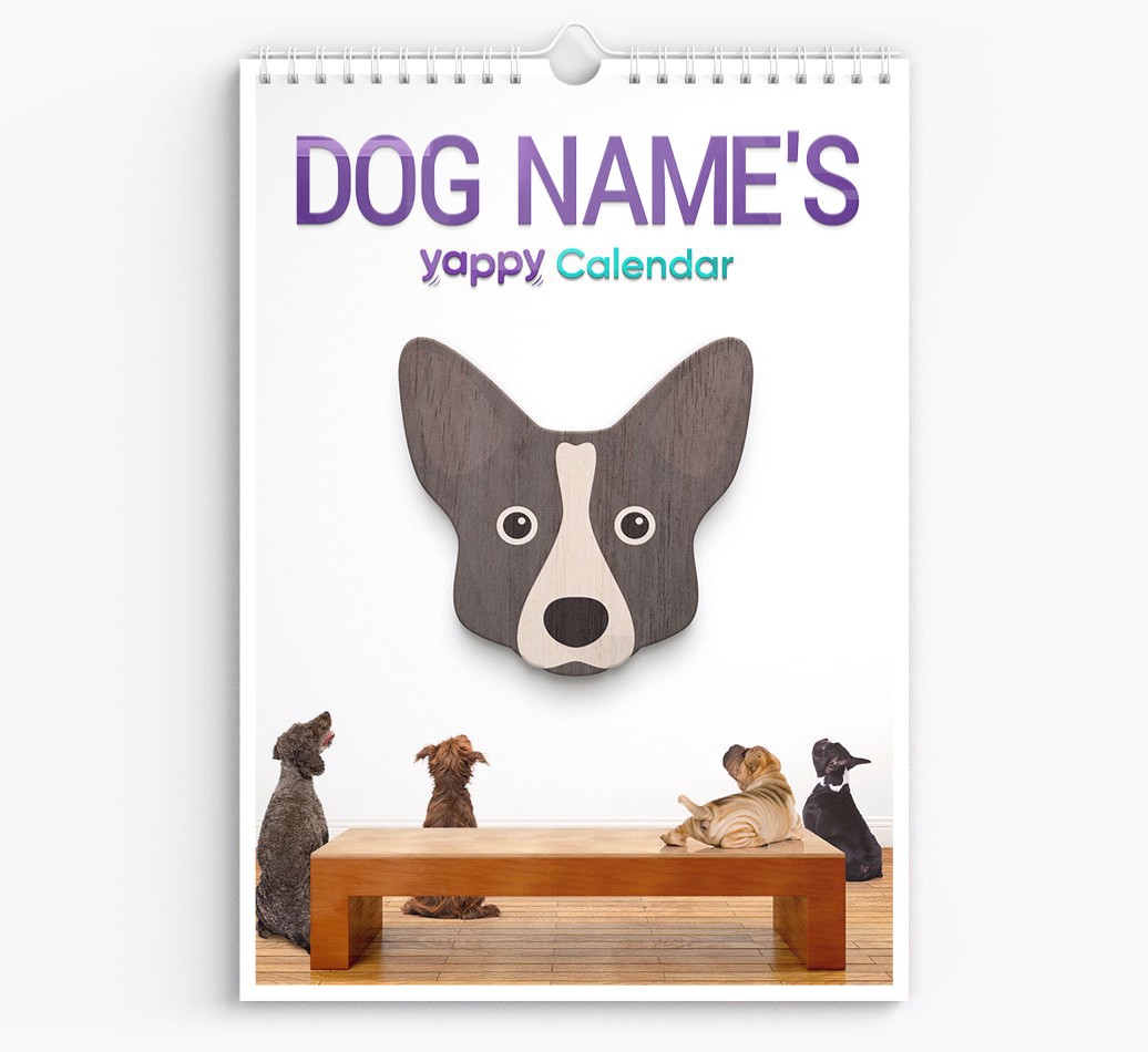 Personalised {dogsName}'s 2025 Calendar