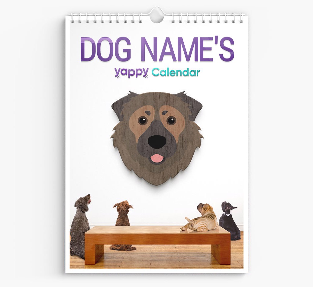 Personalised {dogsName}'s 2025 Calendar
