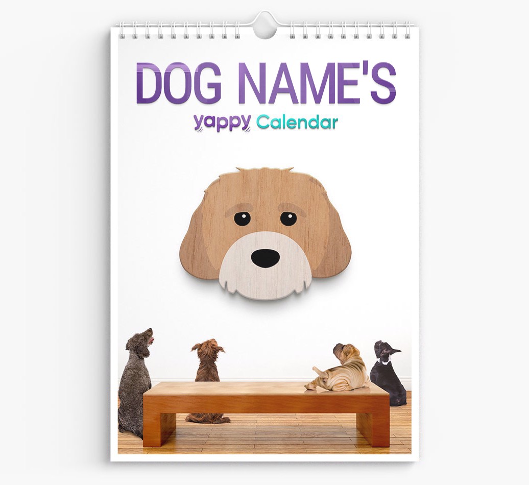 Personalised {dogsName}'s 2025 Calendar
