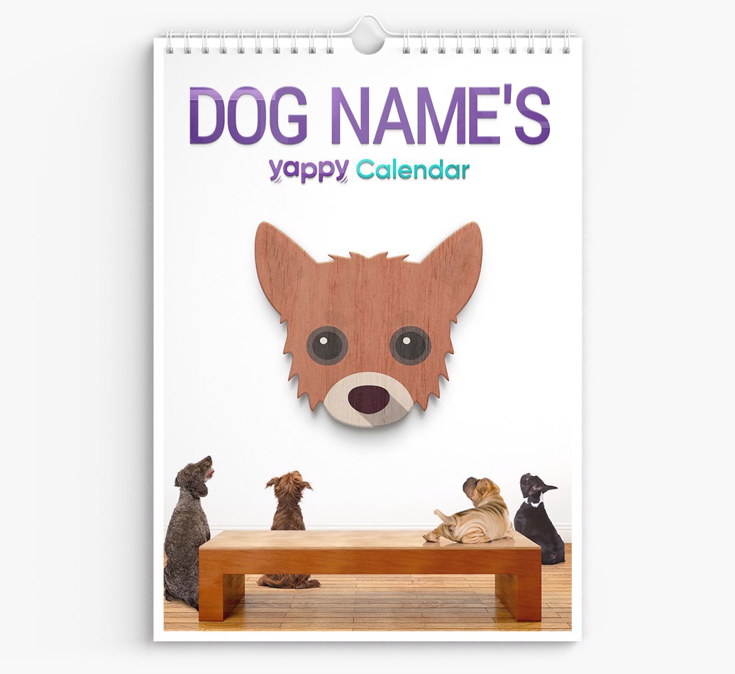 Personalised {dogsName}'s 2025 Calendar