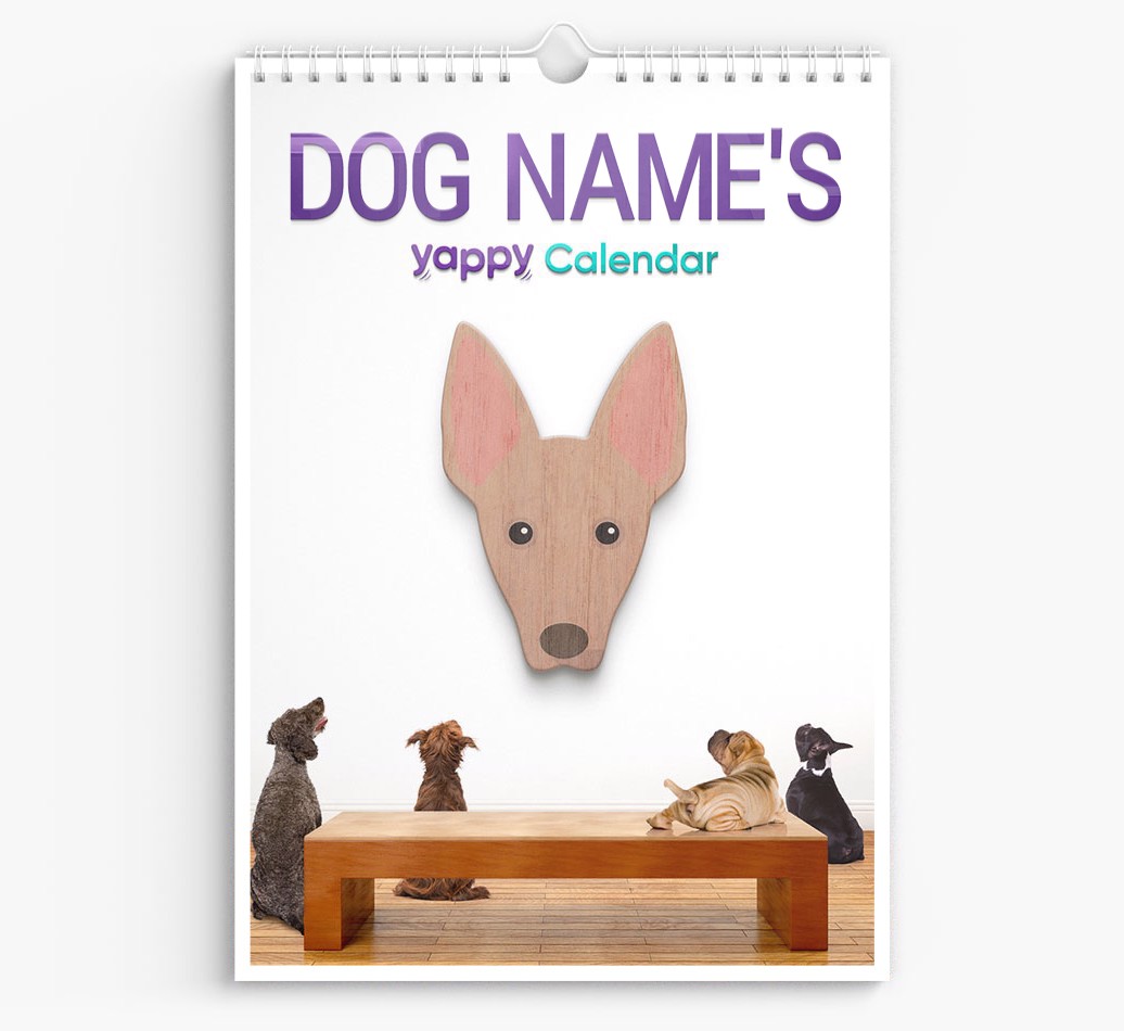 Personalised {dogsName}'s 2025 Calendar