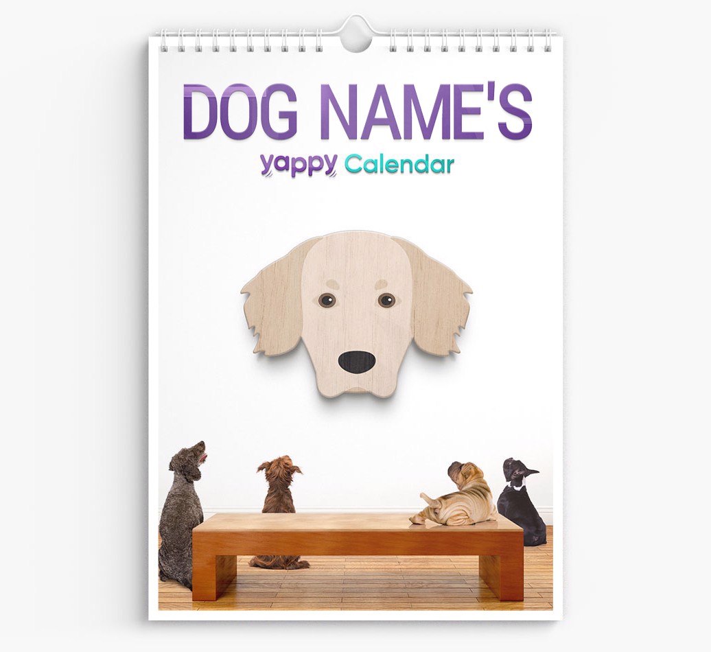 Personalised {dogsName}'s 2025 Calendar