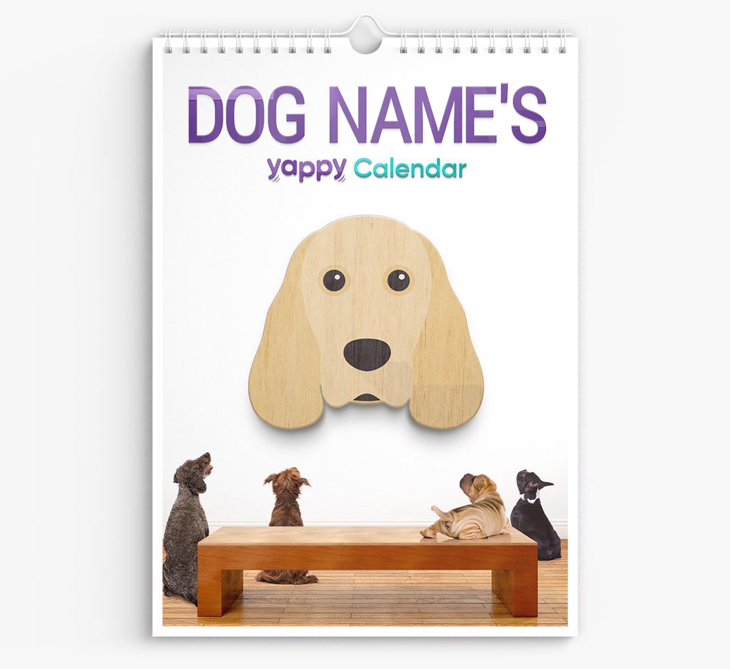 Personalised {dogsName}'s 2025 Calendar